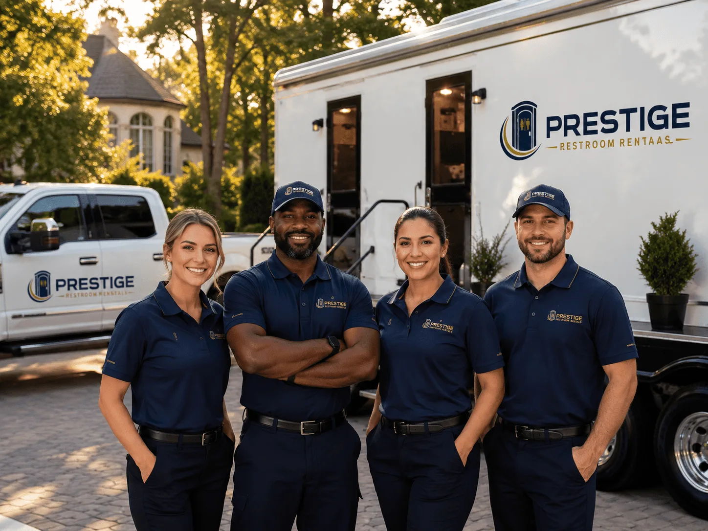 Trusted Luxury Portable Restrooms company in Laneview, VA